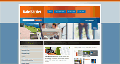Desktop Screenshot of gate-barrier.com